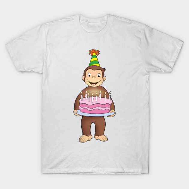 Curious George Birthday 4 T-Shirt