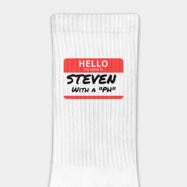 Steven with a “PH” – Name Tag Joke by The Punny Grocer