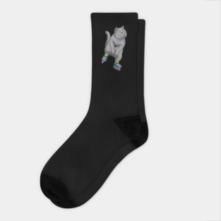 British Shorthair Inline skating Inline skates Socks