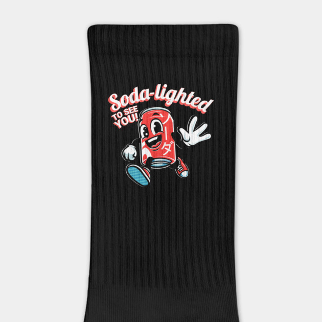 Funny Soda Can Mascot Pun by Designed By Marty