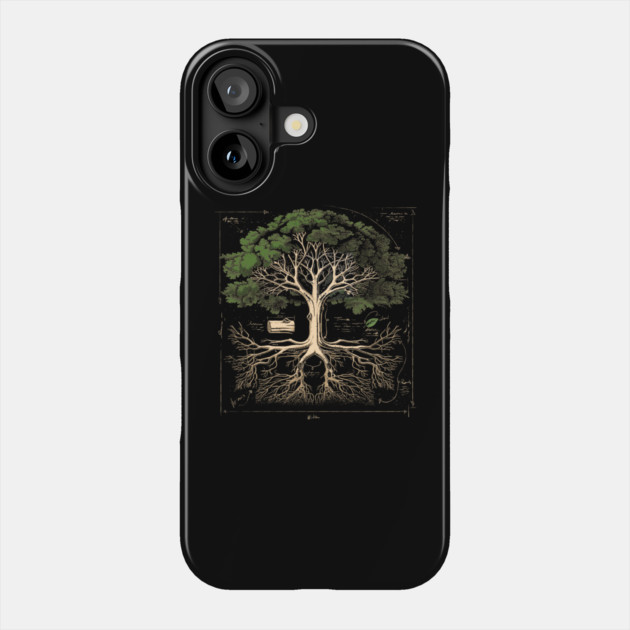 Tree Anatomy Phone Case by GoshWow®