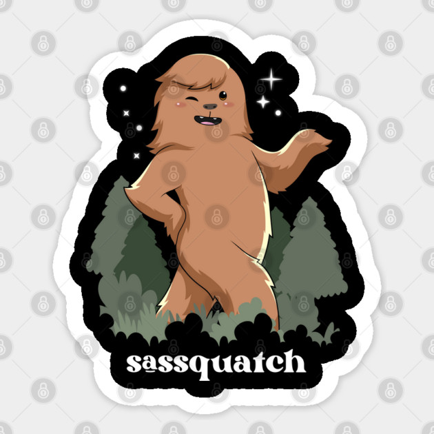 Sassquatch Sticker by GoshWow®