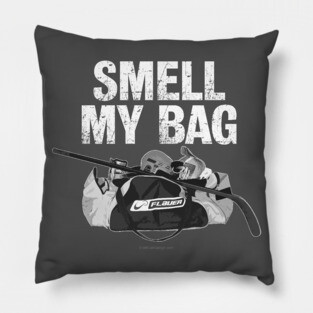 Smell My Bag (Hockey Stench) Pillow