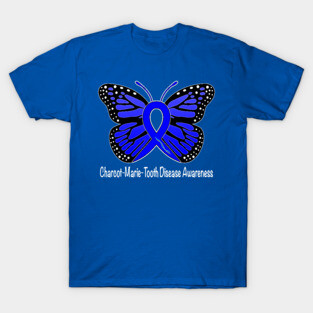 Charcot-Marie-Tooth Disease Butterfly of Hope T-Shirt