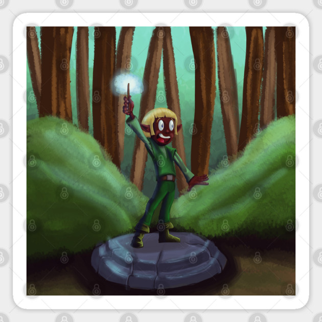 ELF KID Sticker by droidmonkey