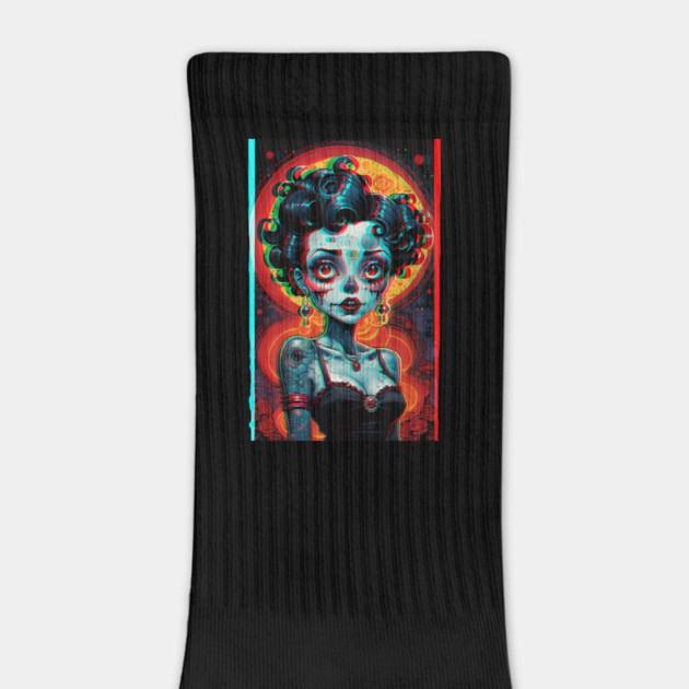 3D Zombie Betty Boop by Grave Digs