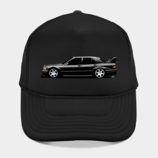 Mercedes 190E Cosworth Evolution II (Black) - Roadside Icons Hat