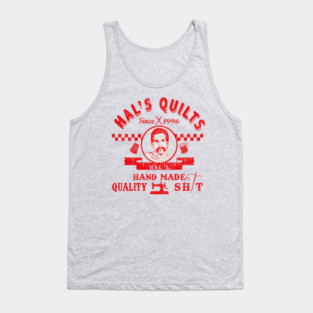 Hal's Quilts Happy Gilmore Worn Lts Tank Top