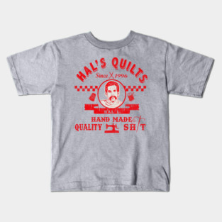 Hal's Quilts Happy Gilmore Worn Lts Kids T-Shirt