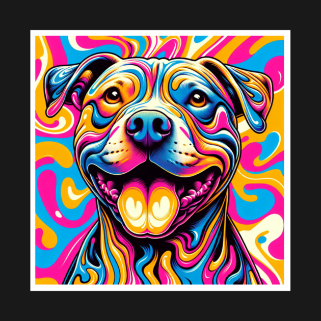 Happy Pit Bull by CreatingChaos