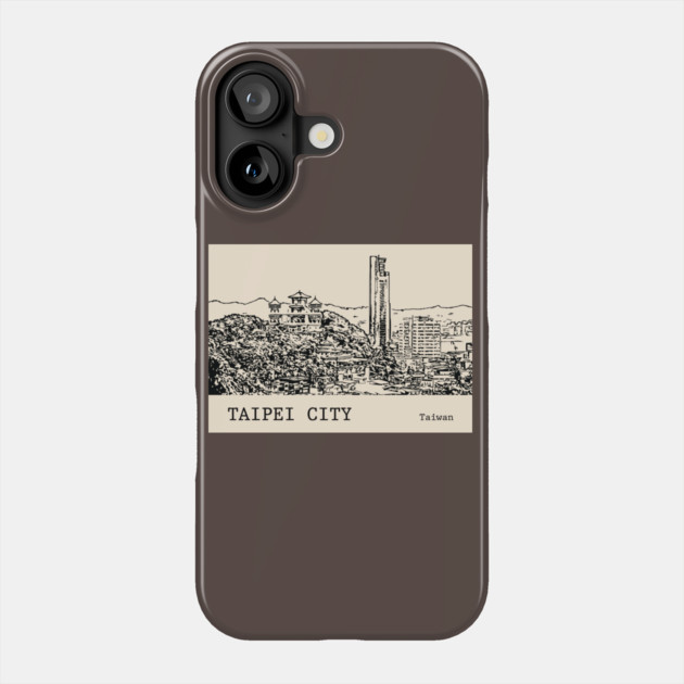 Taipei City Taiwan Phone Case by Lakeric
