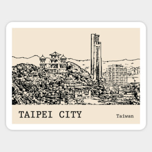 Taipei City Taiwan Magnet