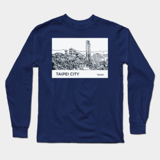 Taipei City Taiwan Long Sleeve T-Shirt