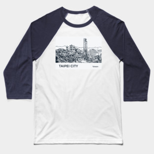 Taipei City Taiwan Baseball T-Shirt