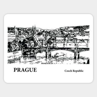 Prague Czech Republic Sticker