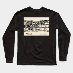 Prague Czech Republic Long Sleeve T-Shirt