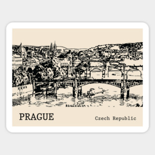 Prague Czech Republic Magnet