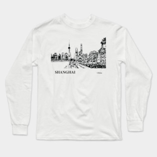 Shanghai China Long Sleeve T-Shirt