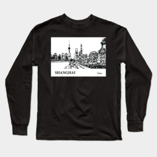 Shanghai China Long Sleeve T-Shirt