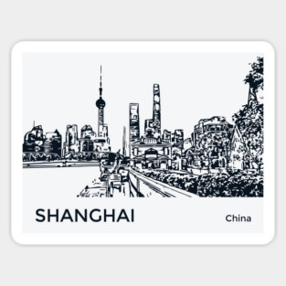 Shanghai China Sticker