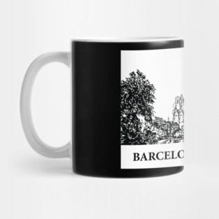 Barcelona Spain Mug