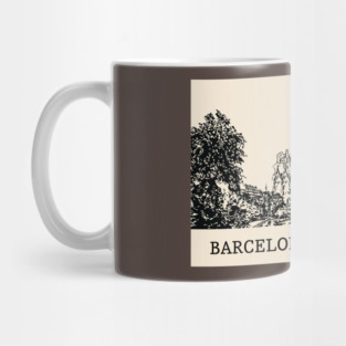 Barcelona Spain Mug