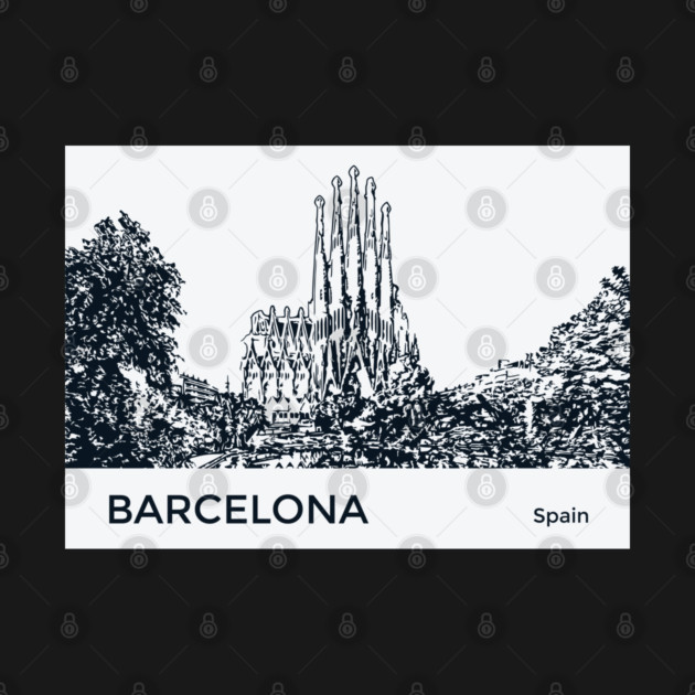 Barcelona Spain by Lakeric