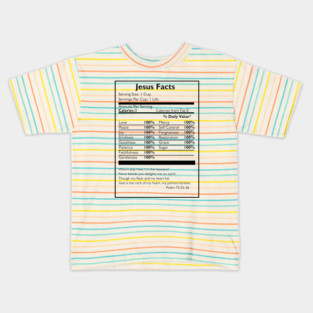 Jesus Facts Kids T-Shirt
