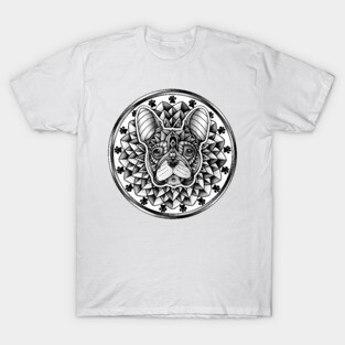 Ornate French Bulldog T-Shirt