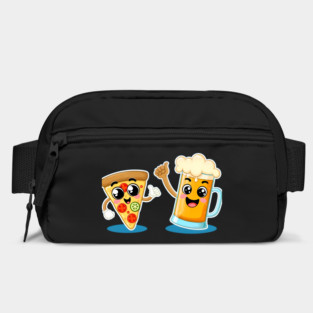 Funny Beer and Pizza Lover Bag