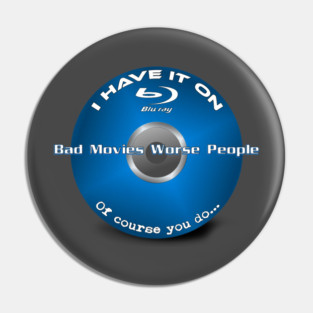 I have it on blu-ray... Pin