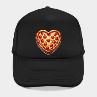 Pizza Lover Heart Shape Hat
