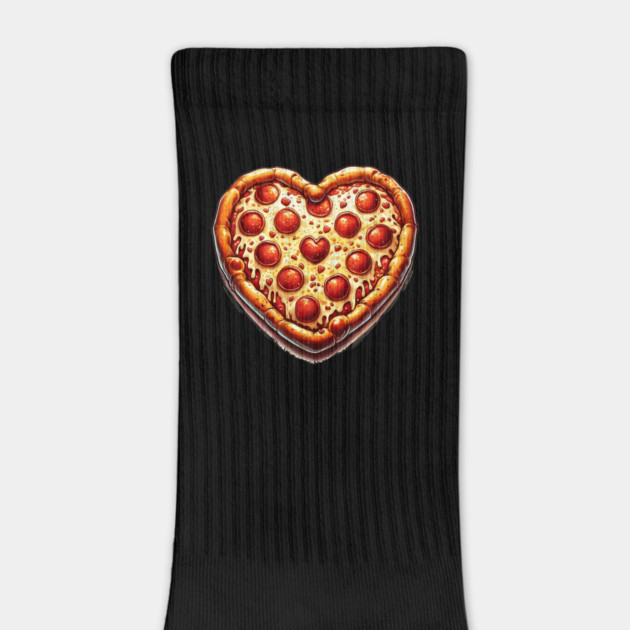 Pizza Lover Heart Shape by logiamerch