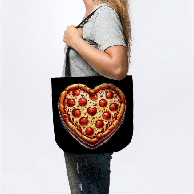 Pizza Lover Heart Shape by logiamerch