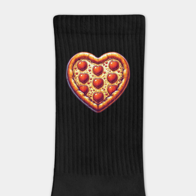 Pizza Lover Heart Shape by logiamerch