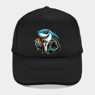 Funny Shark with Pizza, Pizza Lover Hat