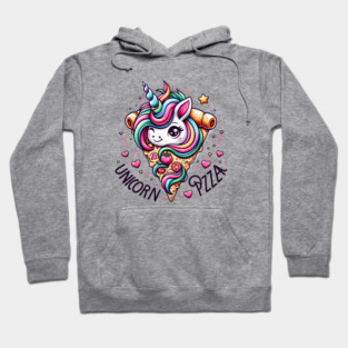 Pizza Unicorn Lover, Love Eating Pizza Hoodie