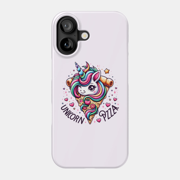 Pizza Unicorn Lover, Love Eating Pizza Phone Case by logiamerch