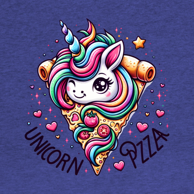 Pizza Unicorn Lover, Love Eating Pizza by logiamerch