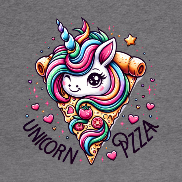 Pizza Unicorn Lover, Love Eating Pizza by logiamerch