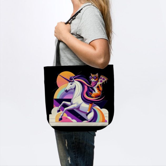 Pizza Unicorn Cat Lover, Love Eating Pizza by logiamerch