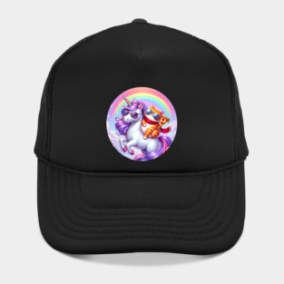 Cute Pizza Unicorn Lover, Love Eating Pizza Hat