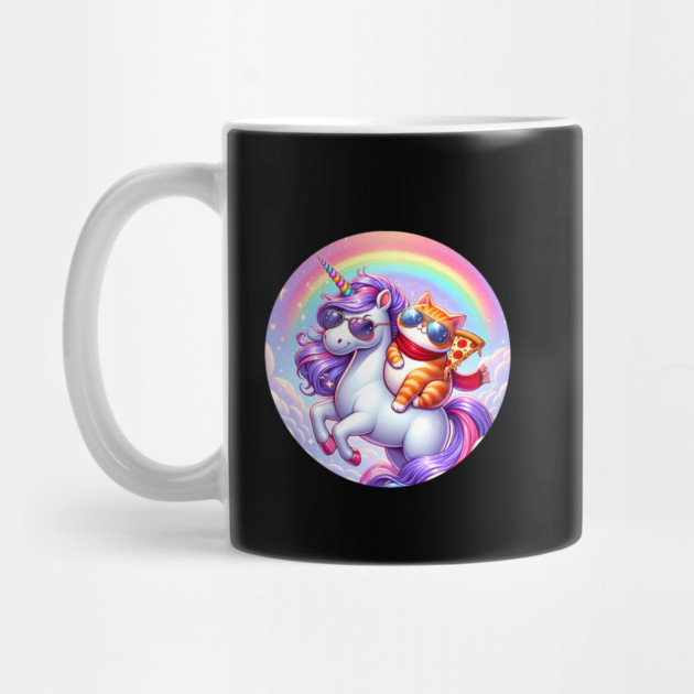 Cute Pizza Unicorn Lover, Love Eating Pizza by logiamerch