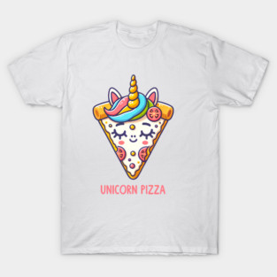 Cute Pizza Unicorn Lover, Love Eating Pizza T-Shirt