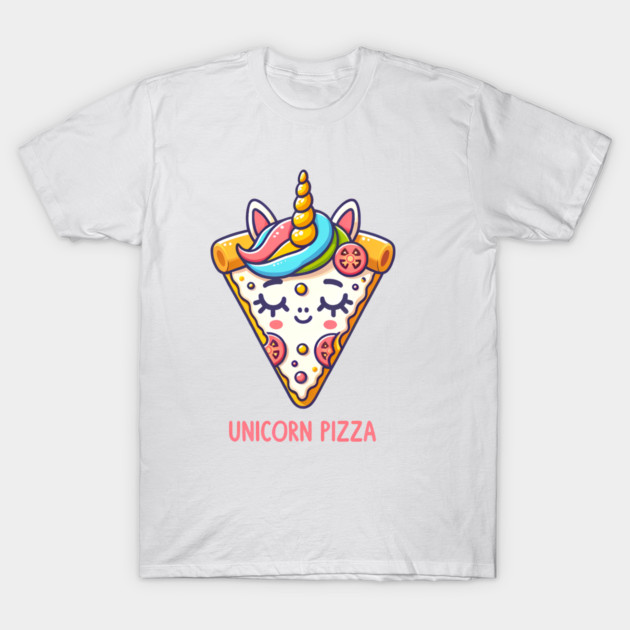 Cute Pizza Unicorn Lover, Love Eating Pizza T-Shirt by logiamerch