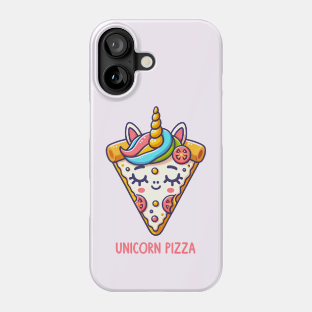 Cute Pizza Unicorn Lover, Love Eating Pizza Phone Case by logiamerch