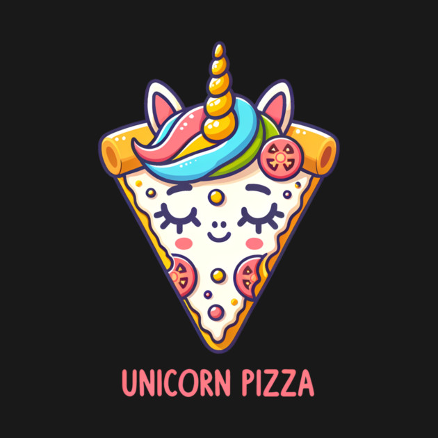 Cute Pizza Unicorn Lover, Love Eating Pizza by logiamerch
