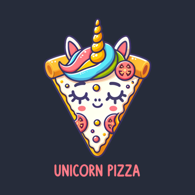 Cute Pizza Unicorn Lover, Love Eating Pizza by logiamerch