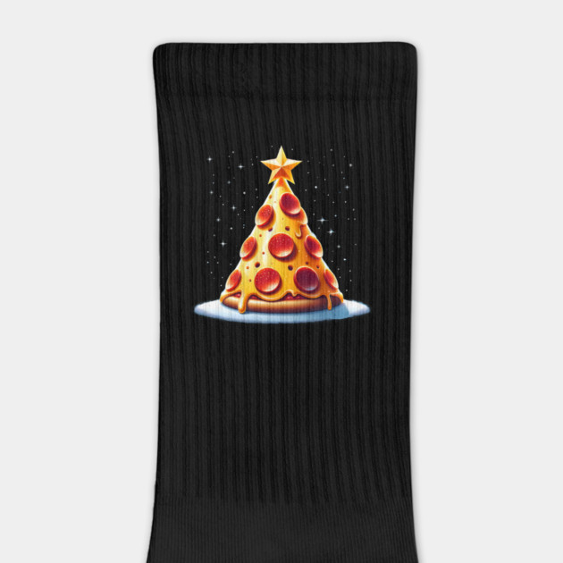 Pizza Xmas Tree, Christmas Style Pizza Lover by logiamerch