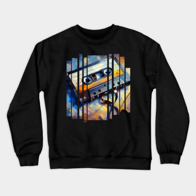 Vintage Tune Maker Crewneck Sweatshirt by TopTenGraphics